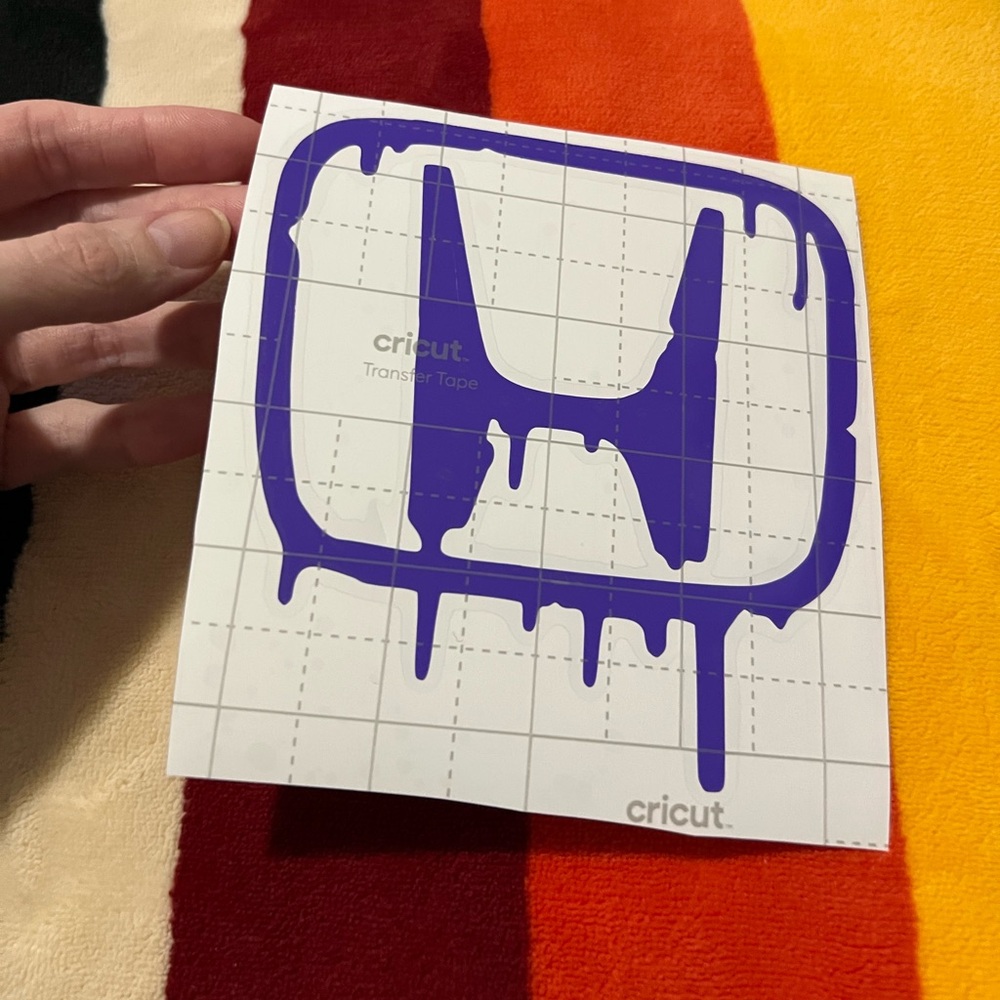 Dripping Honda Vinyl Decal ✨
